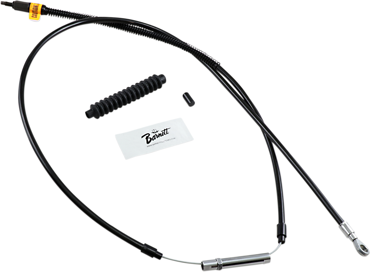 BARNETT High-Efficiency Black Vinyl Clutch Cable - +6" Size 101-30-10039-06