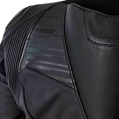 Tractech Evo D3o Jacket Blk/Whi Leather 3x