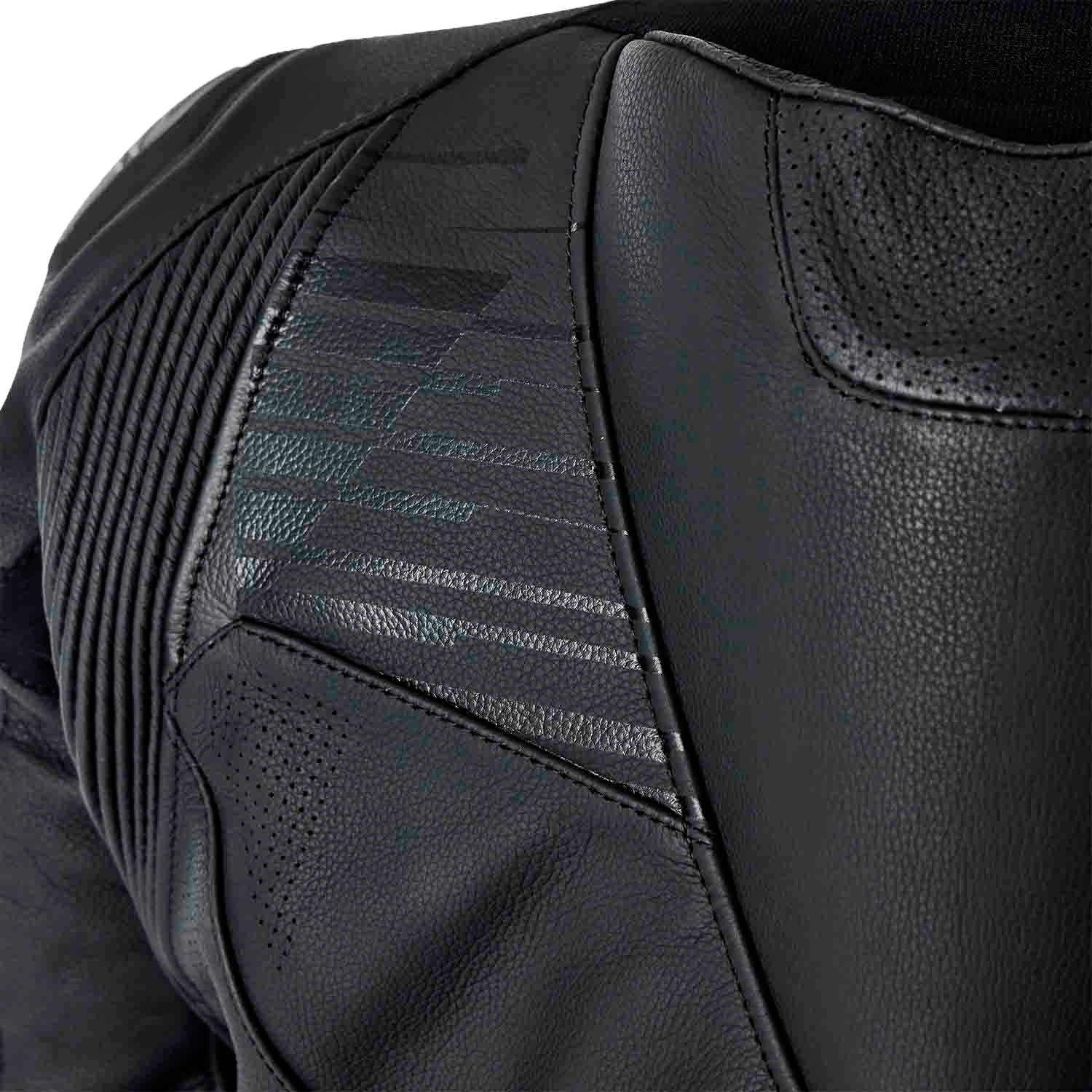 Tractech Evo D3o Jacket Blk/Whi Leather Md