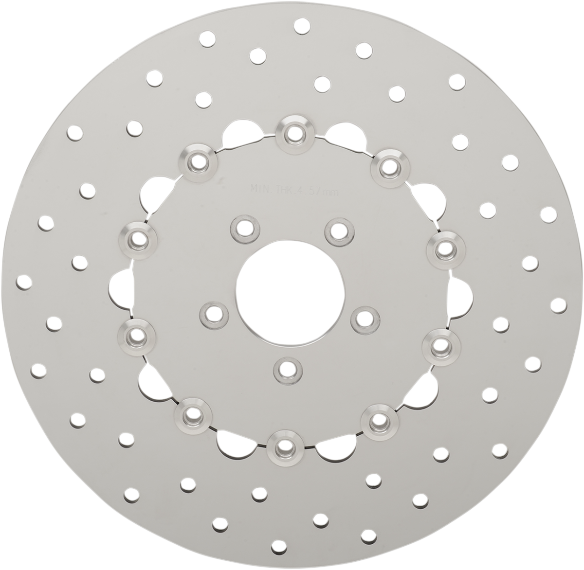 DRAG SPECIALTIES Drilled Brake Rotor - Front - 11.8" - Dyna B06-0199ASP