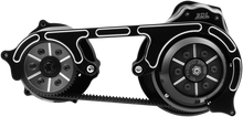 BELT DRIVES LTD. Open Belt Drive - 2" - Black - '07-'17 Softail TC2PS-2-B