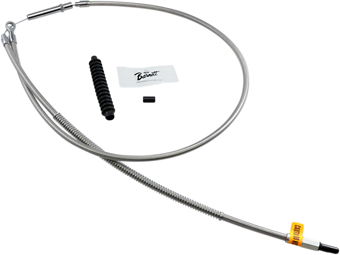BARNETT High-Efficiency Stainless Steel Clutch Cable for Harley-Davidson - Standard - '08-'16 Touring/Trike 102-30-10046