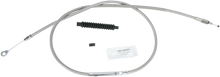 BARNETT High-Efficiency Stainless Steel Clutch Cable for Harley-Davidson - +6" - '06-'16 Dyna 102-30-10032-06