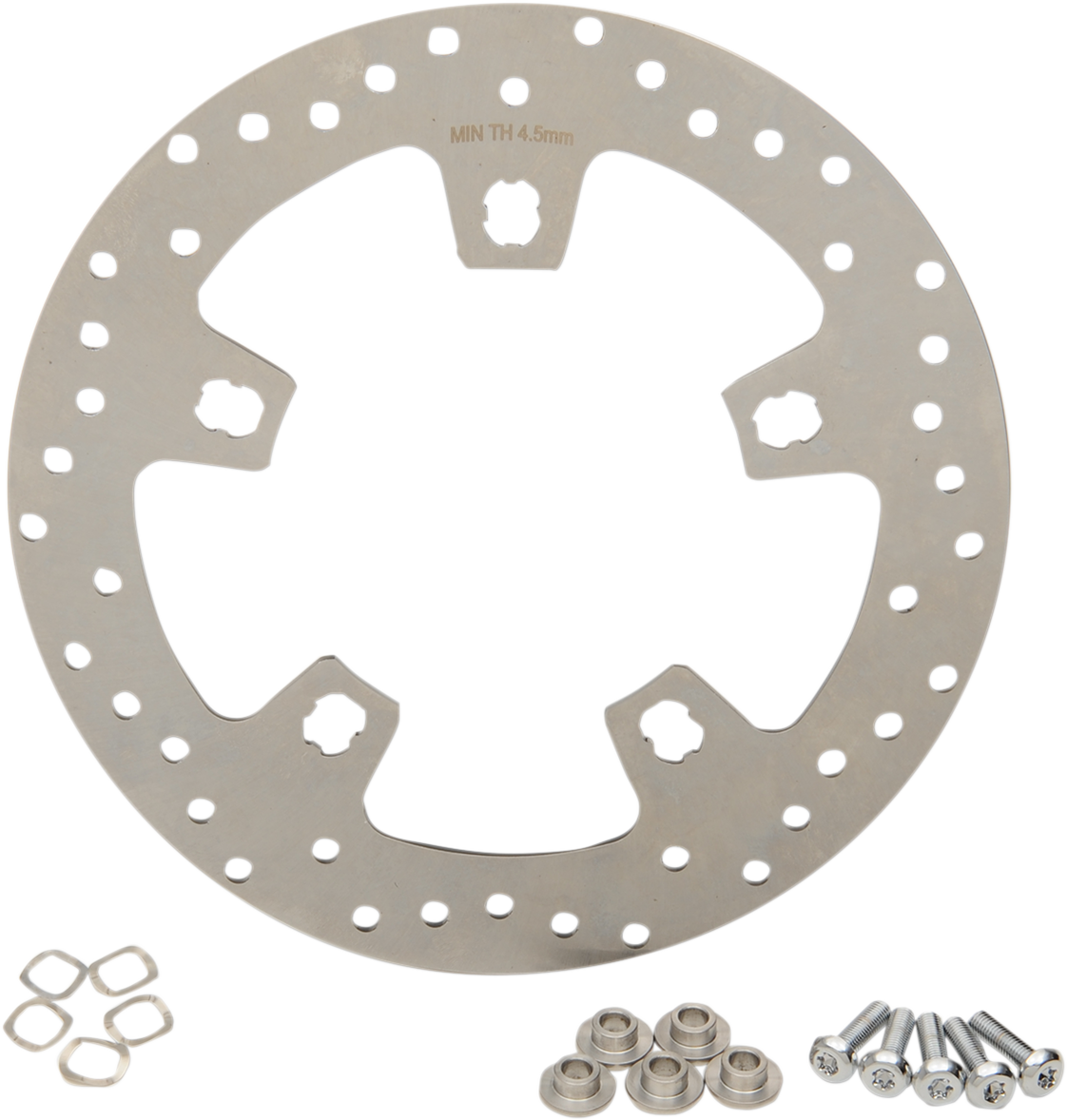 DRAG SPECIALTIES Front Rotor - 11.5" - Stainless Steel B06-0206AS