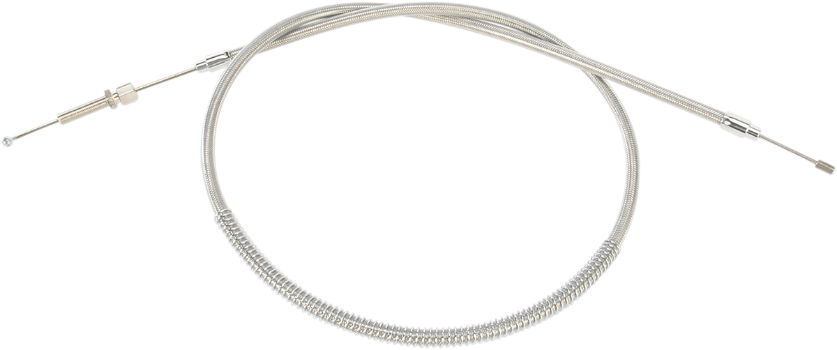 BARNETT High-Efficiency Stainless Steel Clutch Cable for Harley-Davidson - Standard - '68-'85 102-30-10014