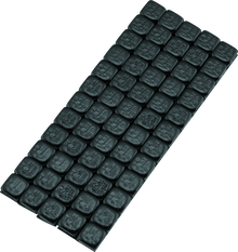 BikeMaster Square Wheel Weights Adhesive 1/4oz - Black