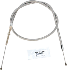 BARNETT High-Efficiency Stainless Steel Clutch Cable for Harley-Davidson - Standard - '71-'85 Sportster 102-30-10015
