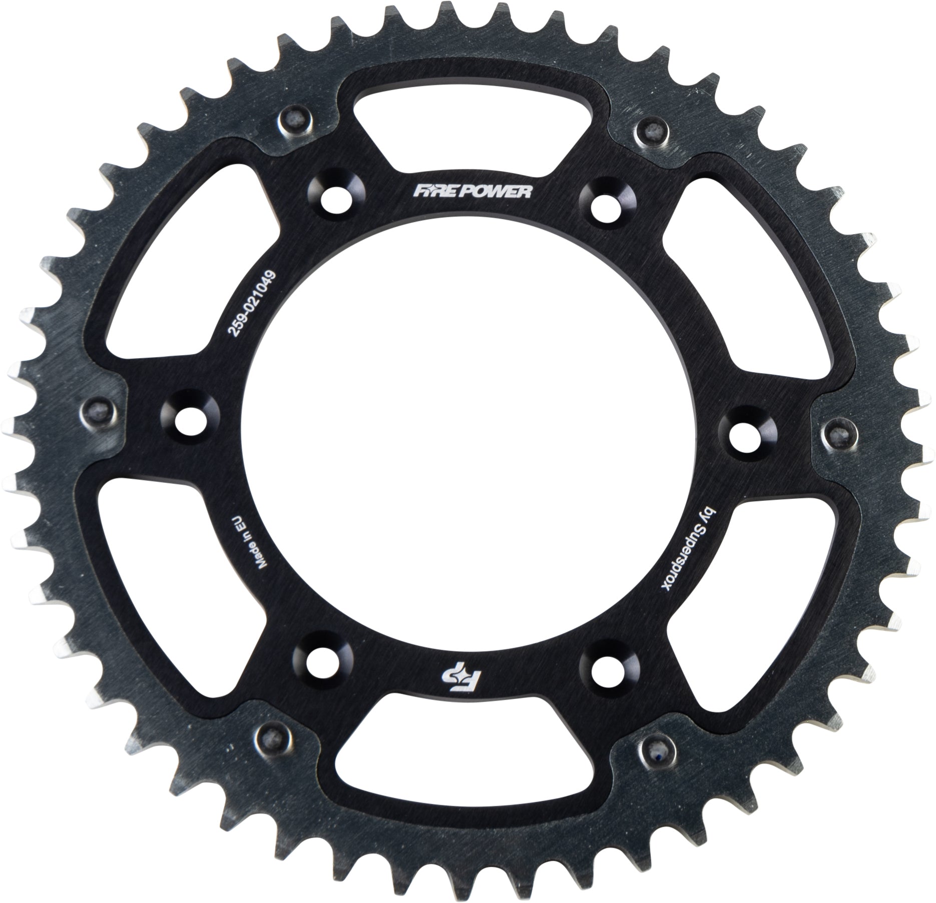 Rear Sprocket Hybrid 49t Blk/Sil