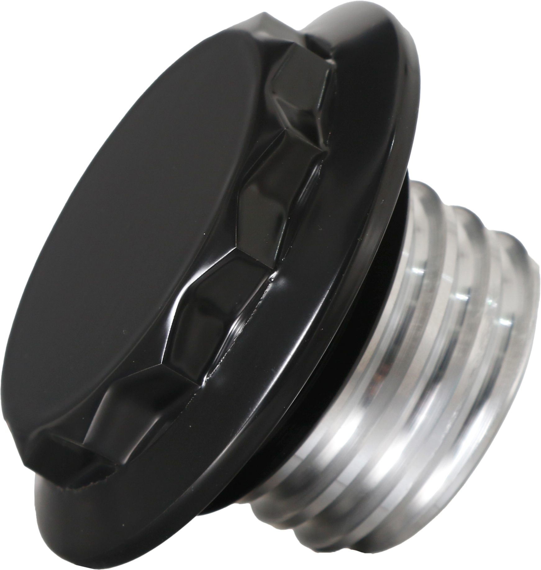 H/D Billet 12 Point Non Vented Black Fuel Cap