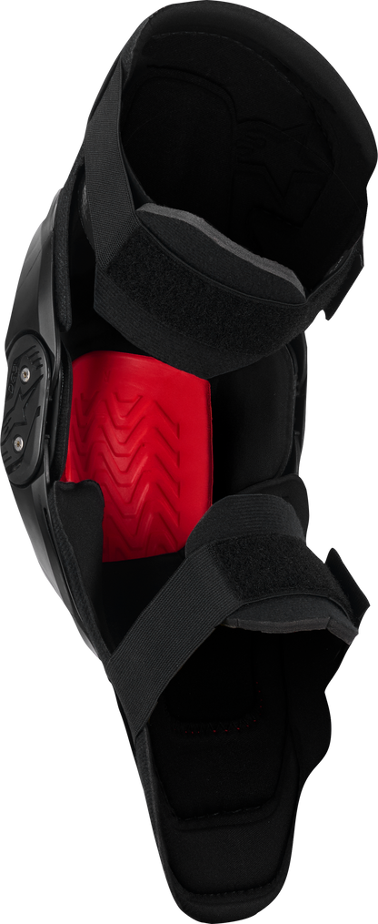 Sx 1 Plasma Knee Protector Blk/Red/Cool Gry Lg/Xl