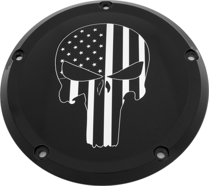 7   M8 Flt/Flh Derby Cover Punisher Black