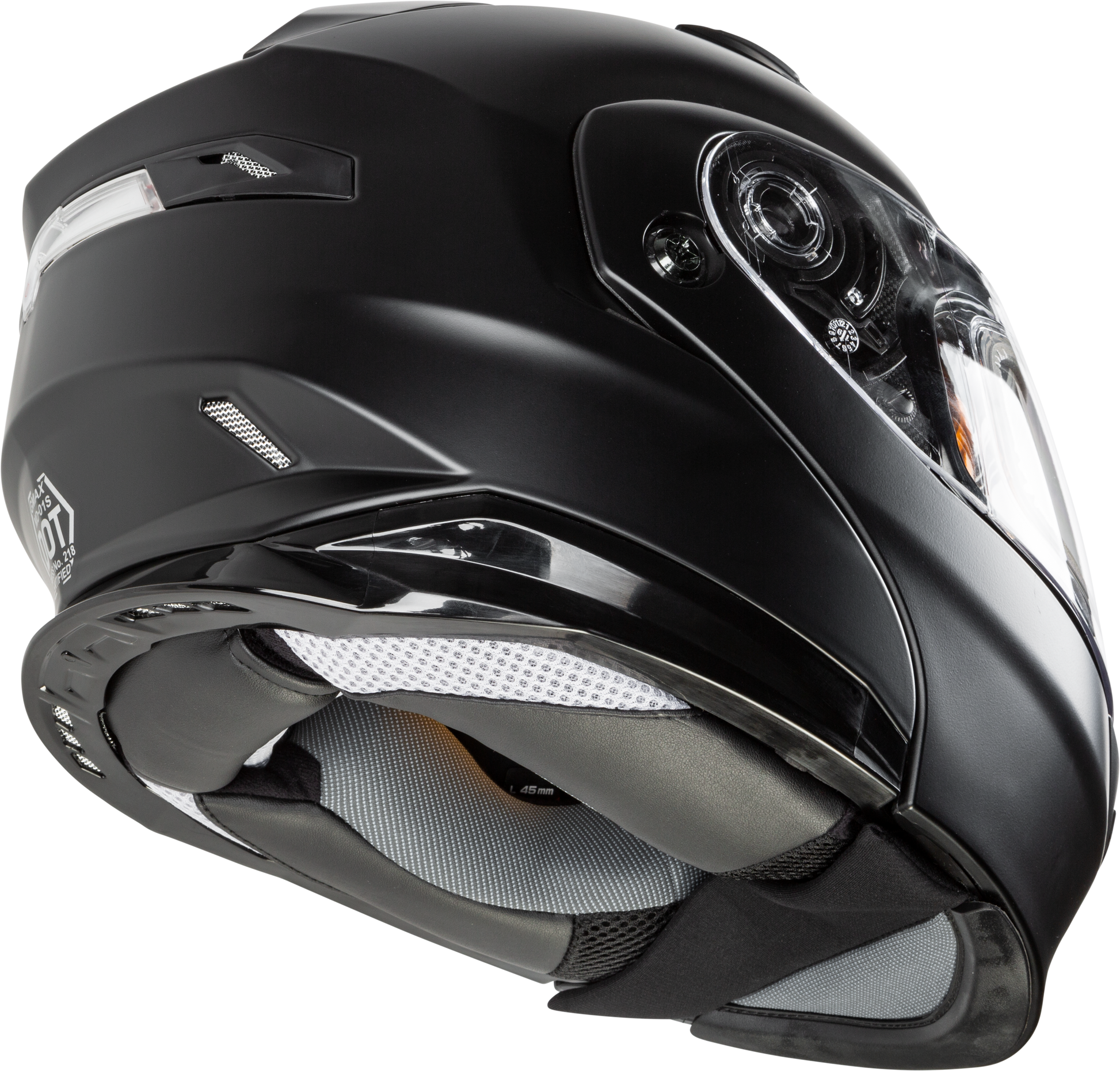 Md 01s Modular Snow Helmet W/Electric Shield Matte Blk 3x