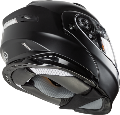 Md 01s Modular Snow Helmet W/Electric Shield Matte Blk 3x