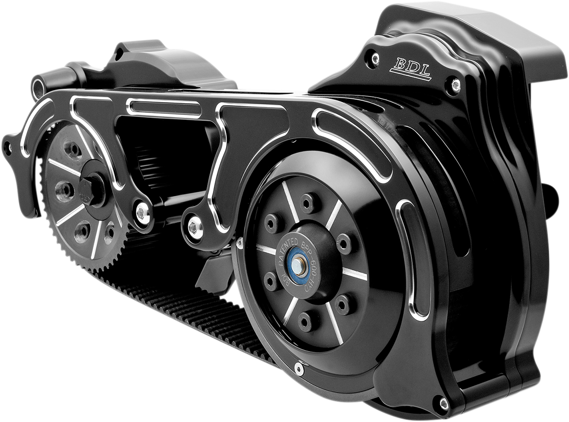 BELT DRIVES LTD. Open Belt Drive - 2" - Black - '17-'22 Touring EV2PH-B17-B