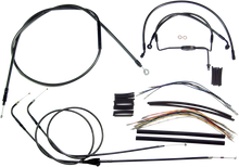 MAGNUM SHIELDING Black Pearl™ Designer Handlebar Installation Kit - 18"-20" - '96-'06 Touring 487283