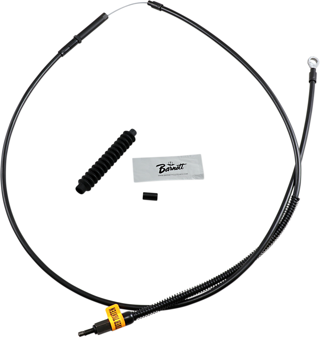 BARNETT High-Efficiency Stealth Clutch Cable - +6" - '96-'07 Dyna/Softail 131-30-10007HE6