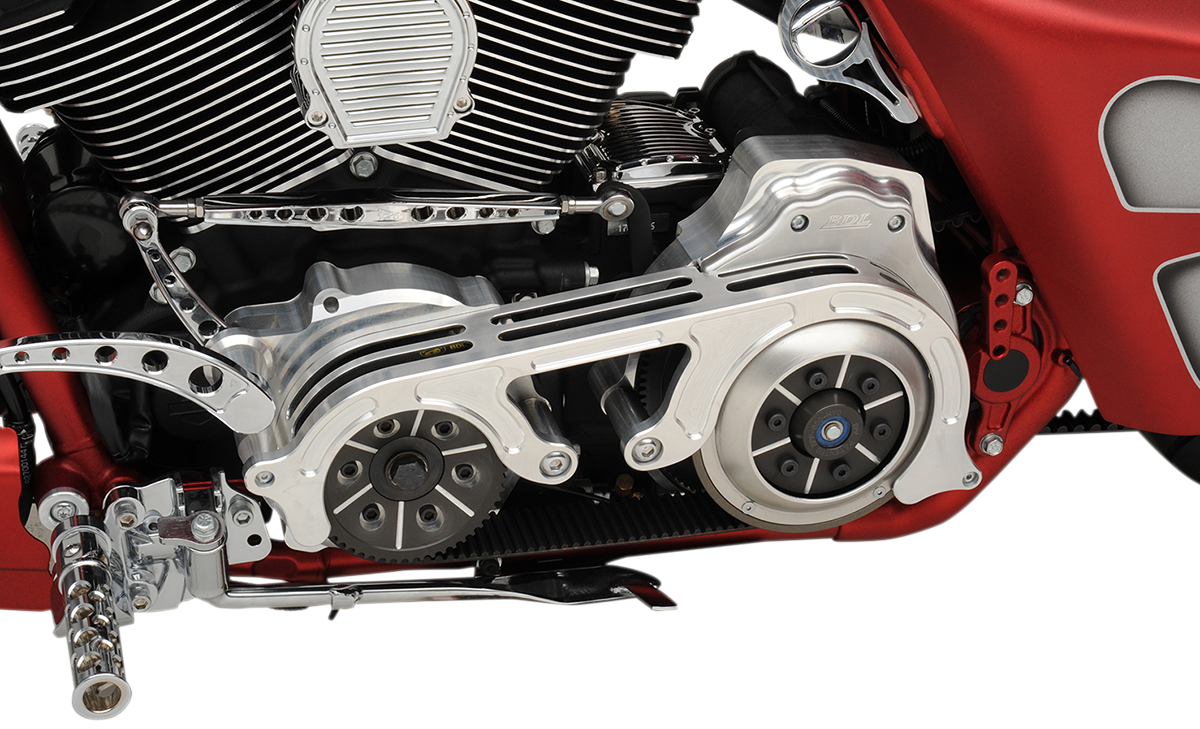 BELT DRIVES LTD. Open Belt Drive - 2" - Chrome - '07-'17 Softail EV2PH-B17-C