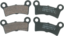 DRAG SPECIALTIES Organic Brake Pads - Trike FAD605/4X