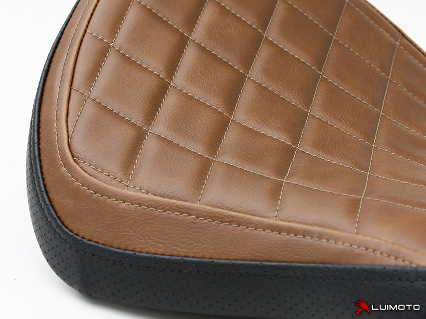 LUIMOTO Vintage Diamond Seat Cover for the Triumph Bobber