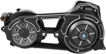 BELT DRIVES LTD. Open Belt Drive with One-Piece Motor Plate - 2" - Black - Softail EVO-16BH-2B