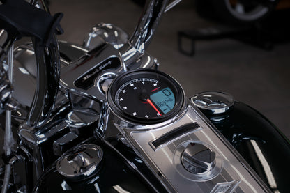 Hd 05 4.5" Gauge Black Bezel `04 17fxd 04 10fxst  04 13flhr