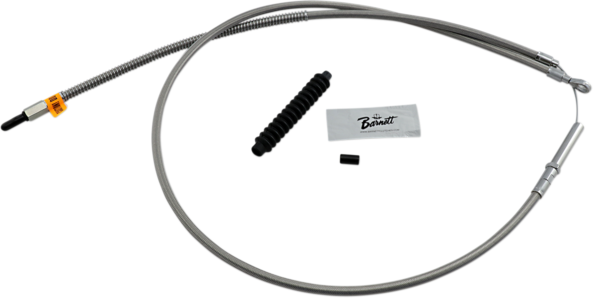 BARNETT High-Efficiency Stainless Steel Clutch Cable for Harley-Davidson - +10" - '08-'16 Touring/Trike 102-30-10046-10