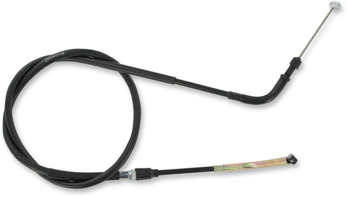 PARTS UNLIMITED Black Vinyl Clutch Cable - Kawasaki 54011-S005