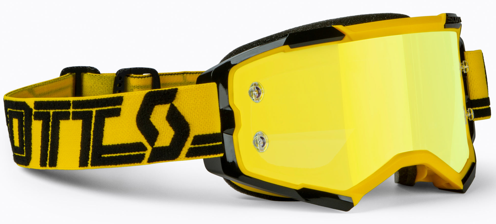 Fury Goggle Yellow/Black Yellow Chrome Works