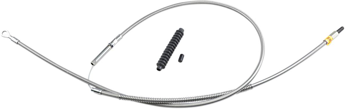 BARNETT High-Efficiency Stainless Steel Clutch Cable for Harley-Davidson - +12" - '07 Touring 102-30-10035-12