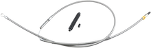 BARNETT High-Efficiency Stainless Steel Clutch Cable for Harley-Davidson - +12" - '07 Touring 102-30-10035-12