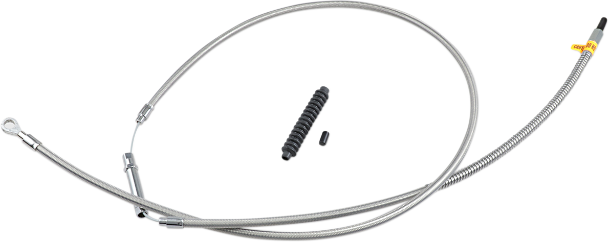 BARNETT High-Efficiency Stainless Steel Clutch Cable for Harley-Davidson - +12" - '08-'16 Touring/Trike 102-30-10046-12