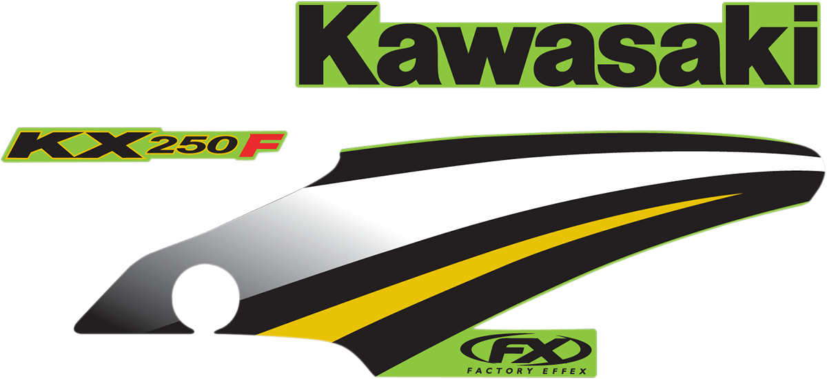 FACTORY EFFEX OEM Tank Graphic - KX 08-05120