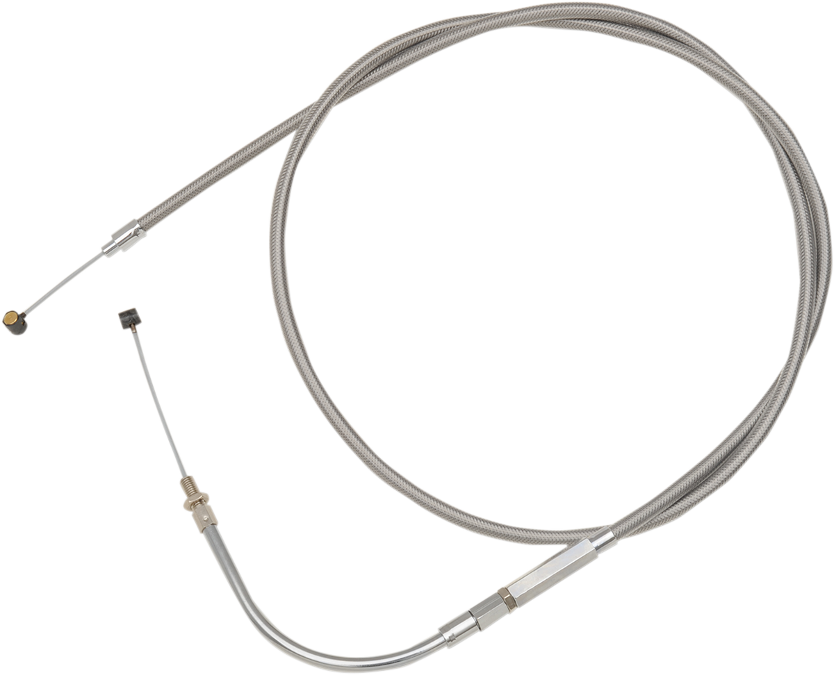 BARNETT Stainless Steel Clutch Cable for Victory - +6" - Vision/Cross Roads/Cross Country/Hardball 102-85-10010-06