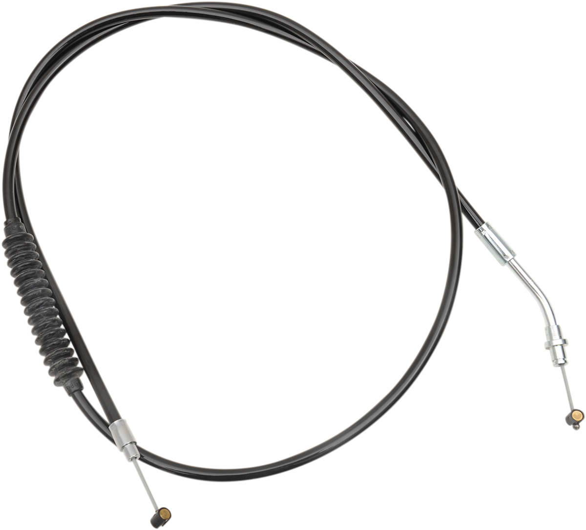 BARNETT Black Vinyl Clutch Cable - +6" - Indian 101-40-10004-06