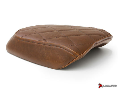 LUIMOTO Vintage Diamond Passenger Seat Cover for the Triumph Street Scrambler (2017+)