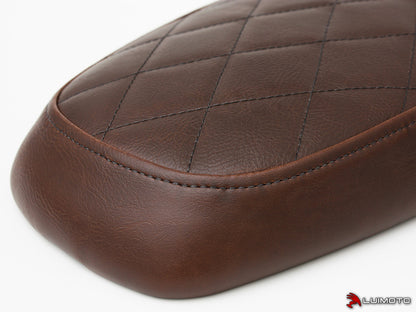 LUIMOTO Vintage Diamond Passenger Seat Cover for the Triumph Street Scrambler (2017+)