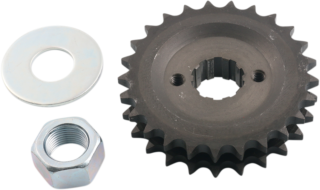 BELT DRIVES LTD. Solid Primary Sprocket Kit - 25T - Big Twin CDSK-25