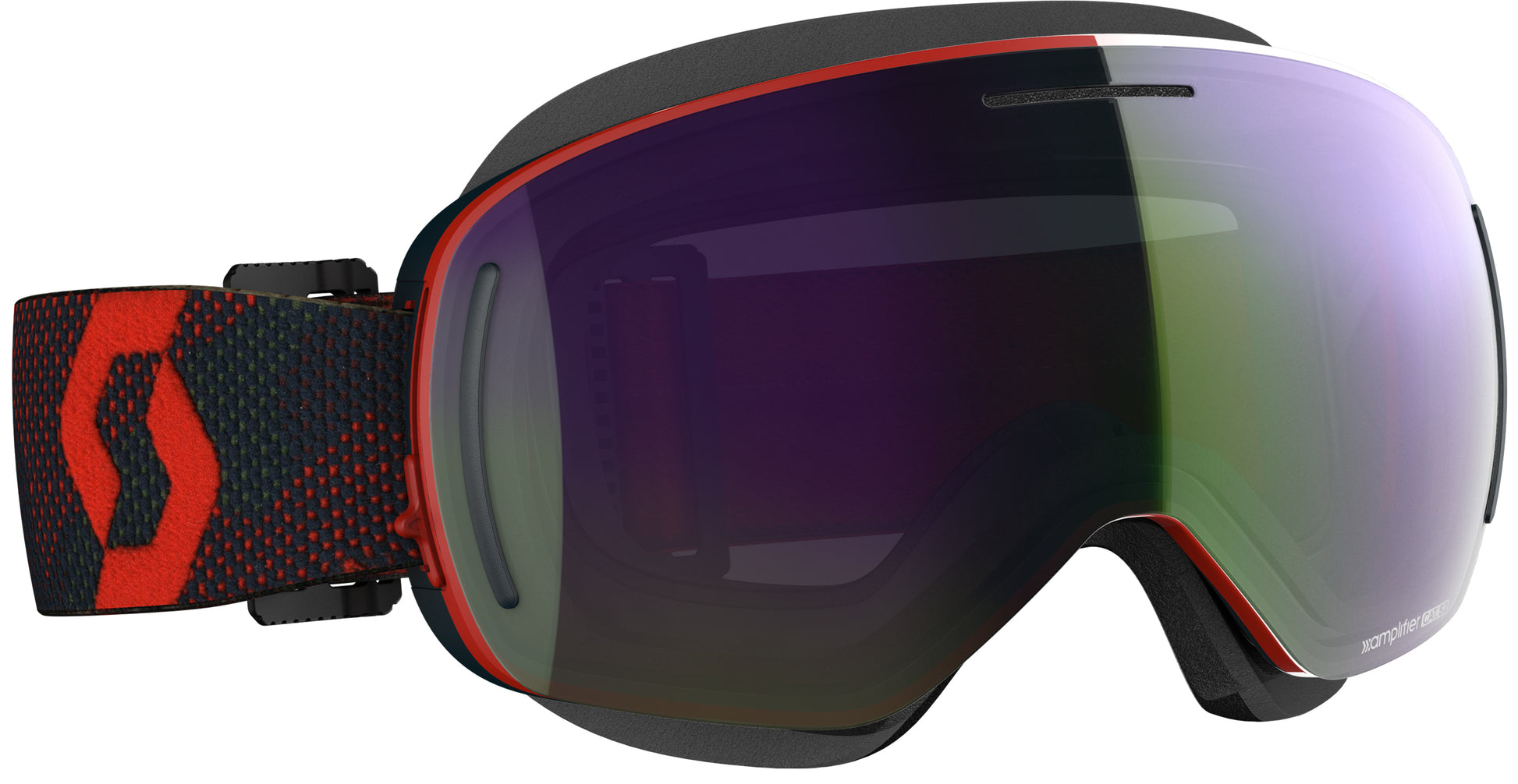 Lcg Evo Snowcross Goggle Red/Blu Nights Enhncr Grn Chrm