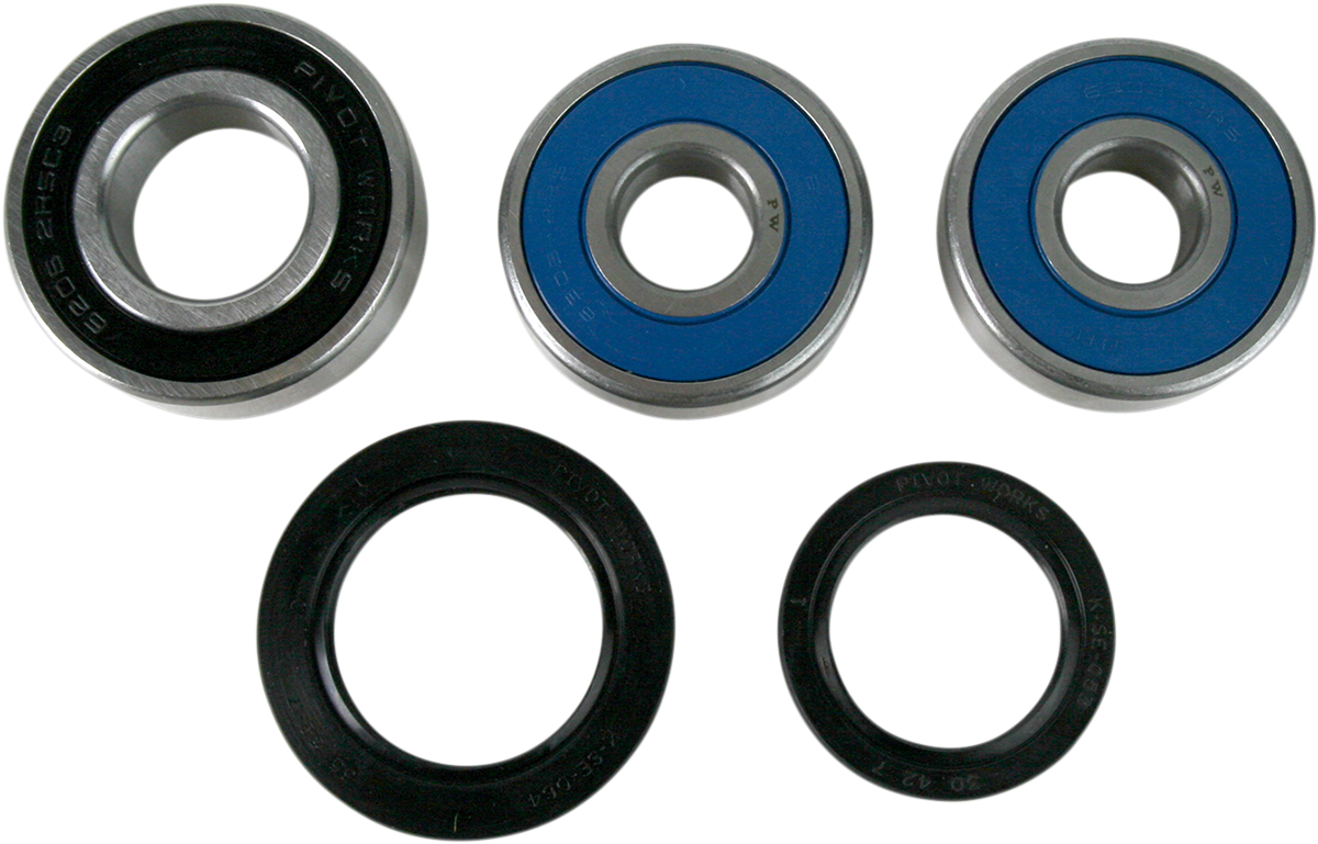 PIVOT WORKS Wheel Bearing Kit - Rear - '96-'05 Vulcan 800 PWRWS-K09-000