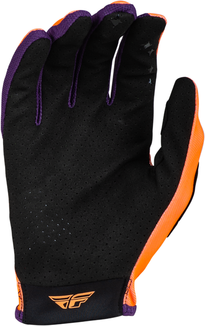 Girl's Lite Gloves Neon Coral/Deep Purple Yl