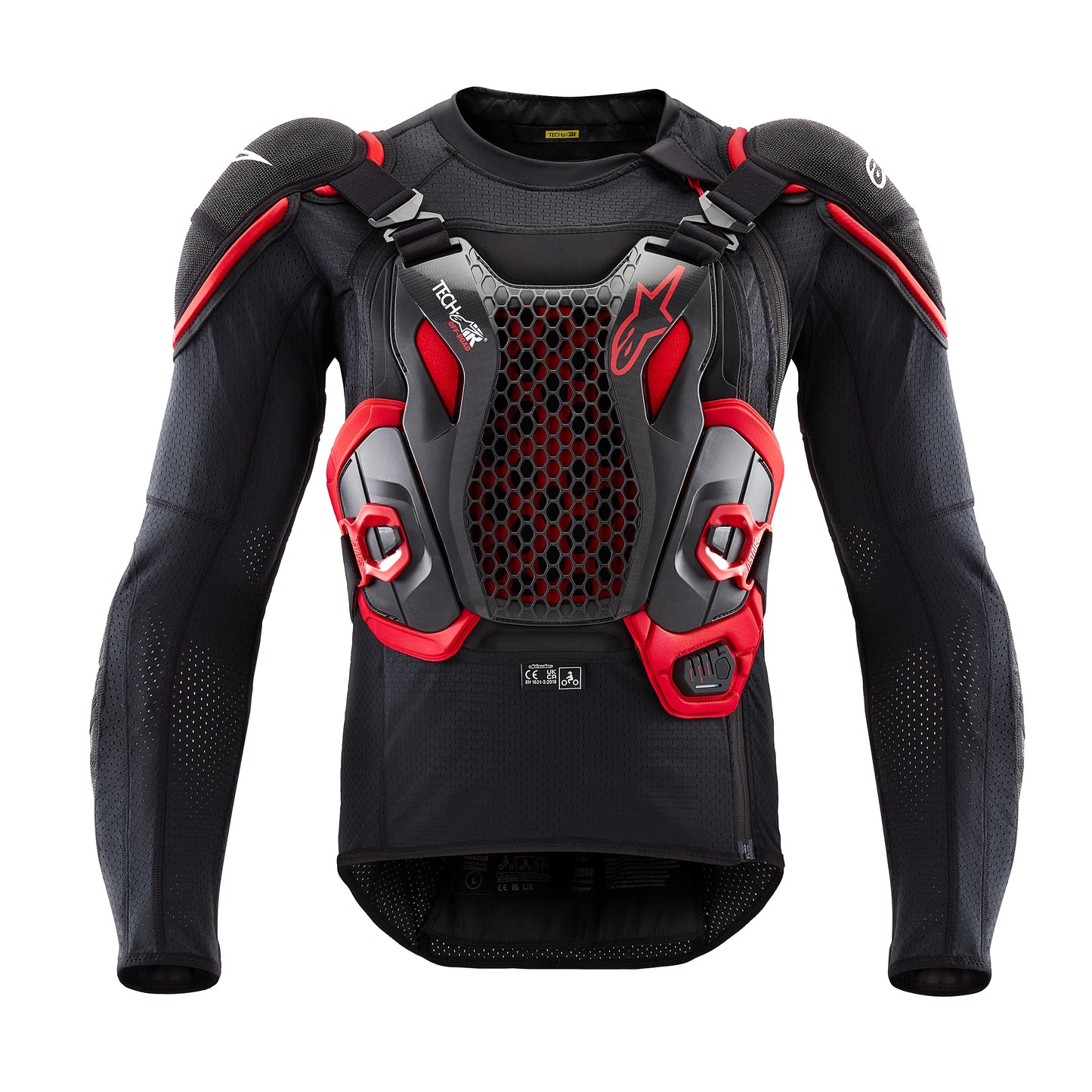 Tech Air Off Road System Black/Red Lg
