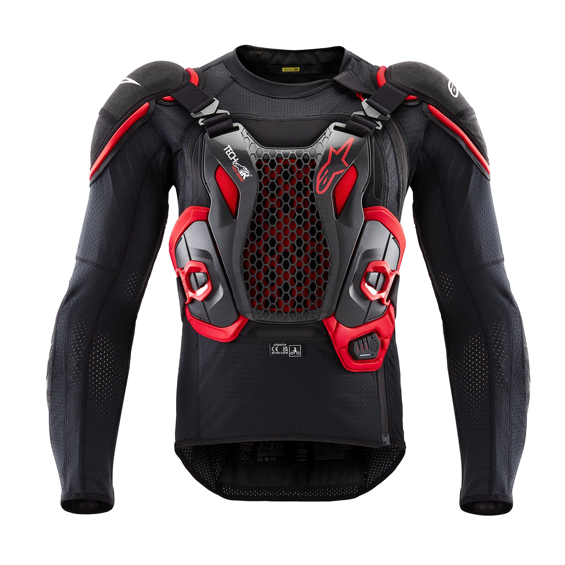 Tech Air Off Road System Black/Red Md
