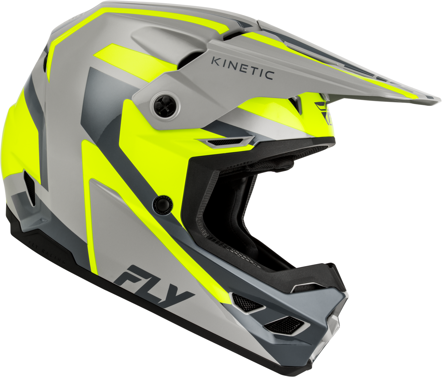 Kinetic Sync Helmet Grey/Hi Vis Xs