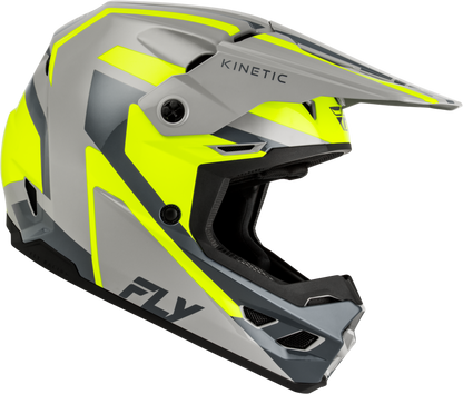 Kinetic Sync Helmet Grey/Hi Vis 2x