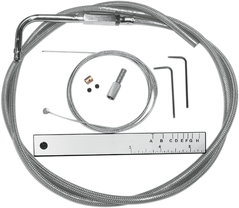 MAGNUM SHIELDING BYO™ Build Your Own™ Control Cable Kit - Throttle - 90° - Stainless Steel 393529