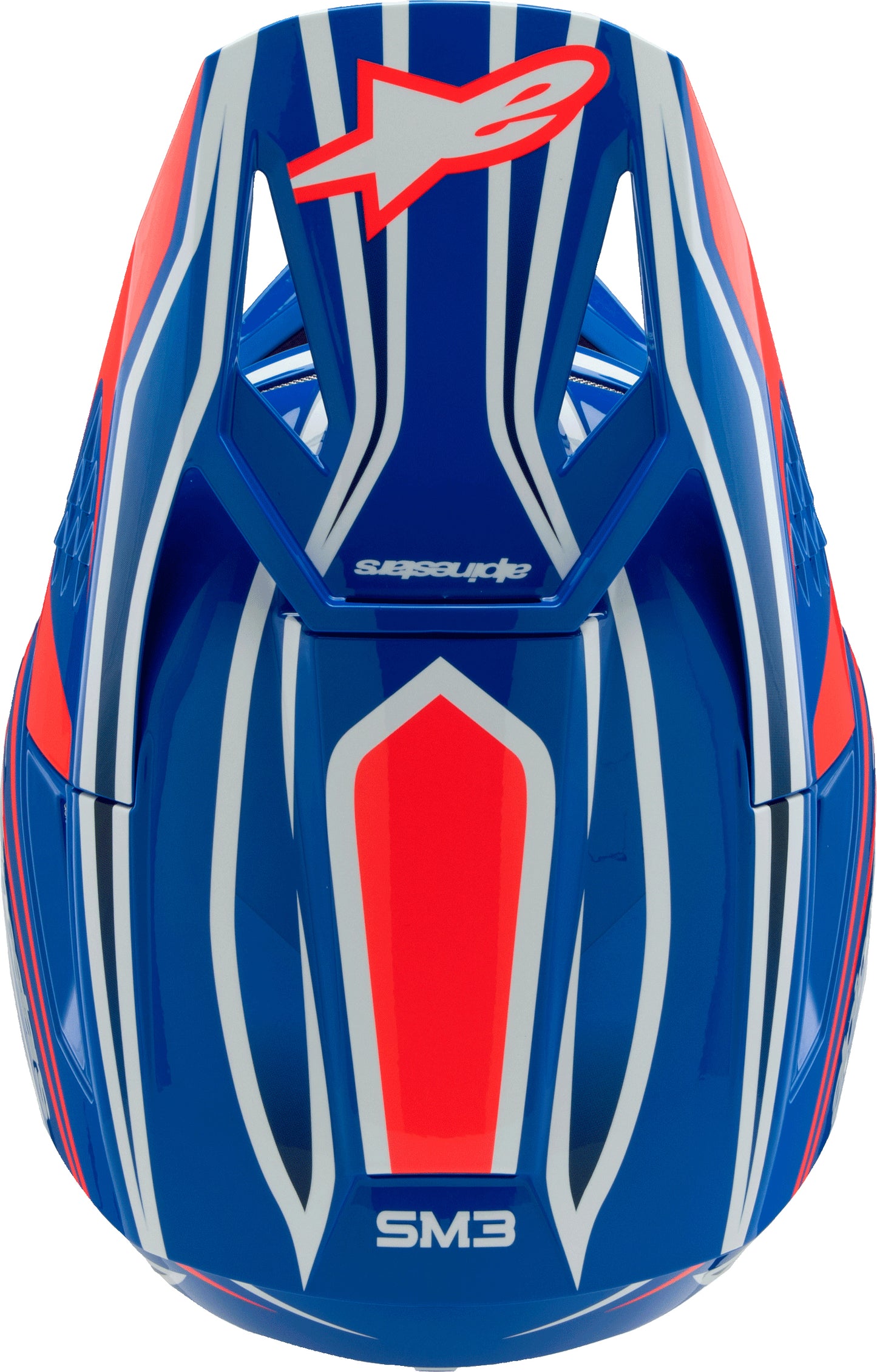 Sm3 Youth Wurx Helmet Blue/Red/Wht/Blk Ym