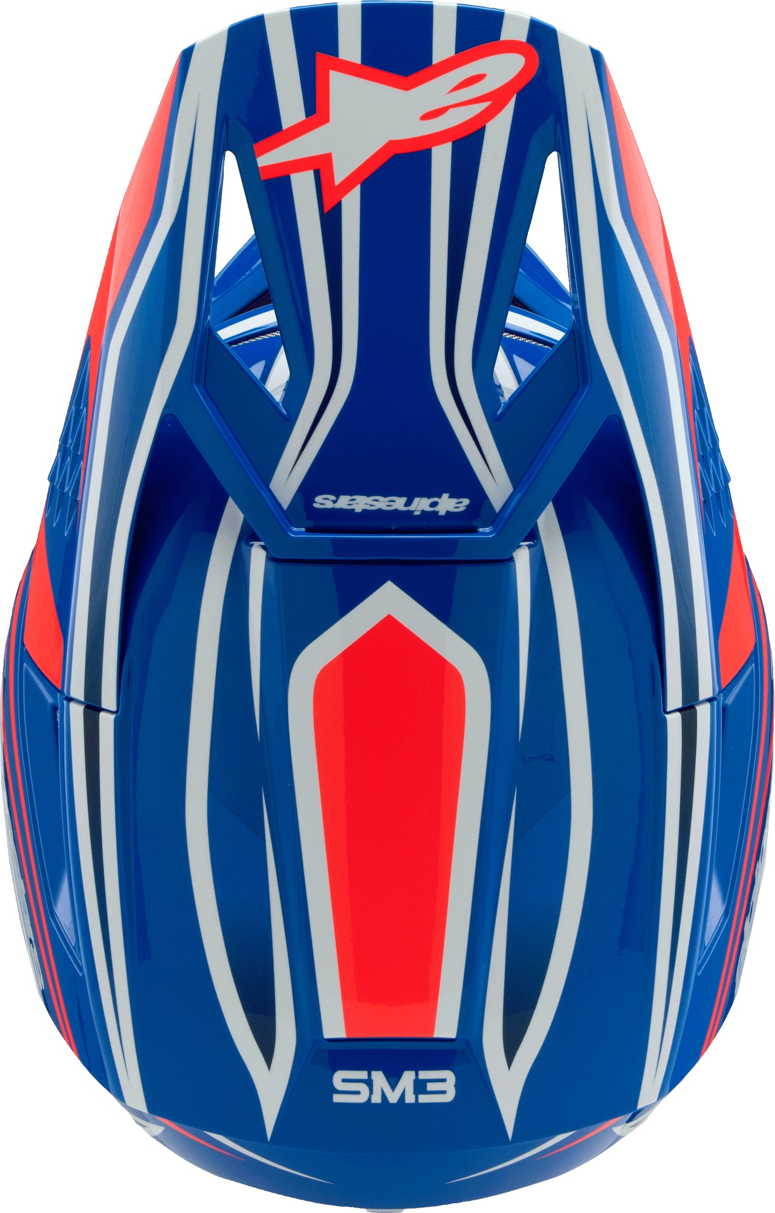 Sm3 Youth Wurx Helmet Blue/Red/Wht/Blk Ym