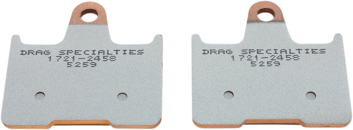 DRAG SPECIALTIES Sintered Brake Pads - Sportster HDP537