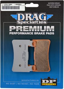 DRAG SPECIALTIES Sintered Brake Pads - Softail HDP551