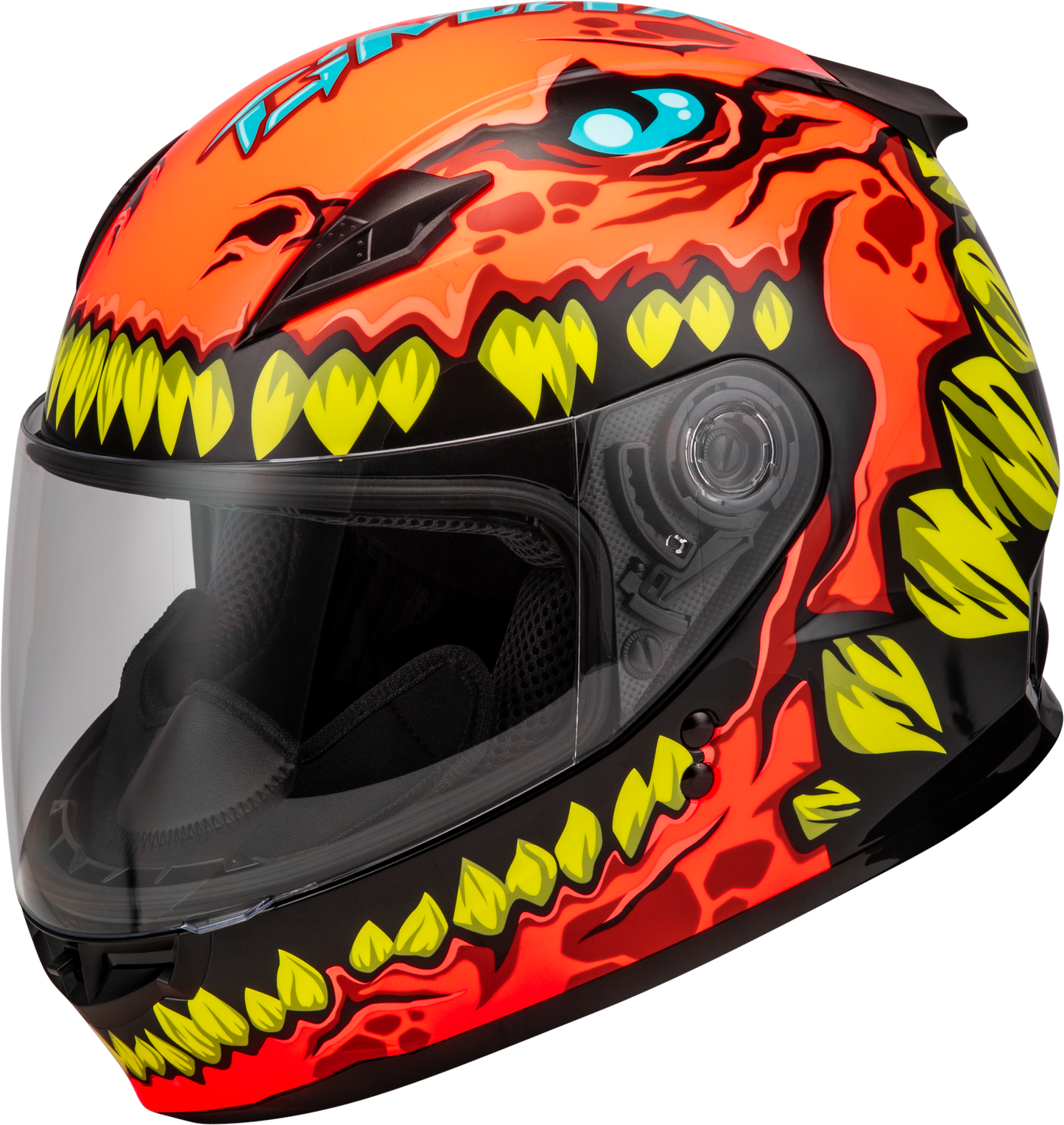 Youth Gm 49y Drax Helmet Orange Yl